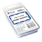 C-Line Products 3-1/2" x 2-1/4" Blue Border Self-Adhesive Name Tags, 100/BX, 10BX/CT 92265-CT - alternate 2